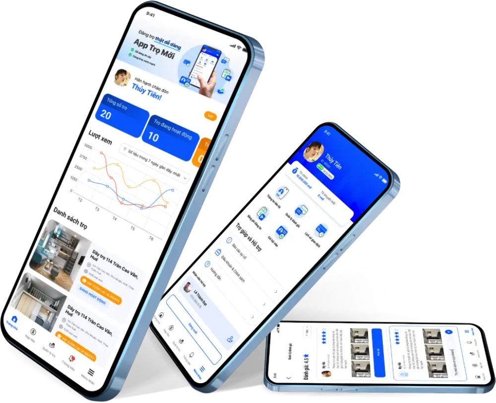 Top 7 app quản lý phòng trọ, nhà trọ cho thuê tốt nhất 2026